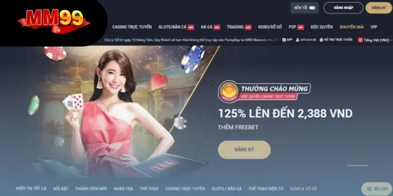 Cập bến vô vàn chương trình khuyến mãi MM99 đỉnh cao